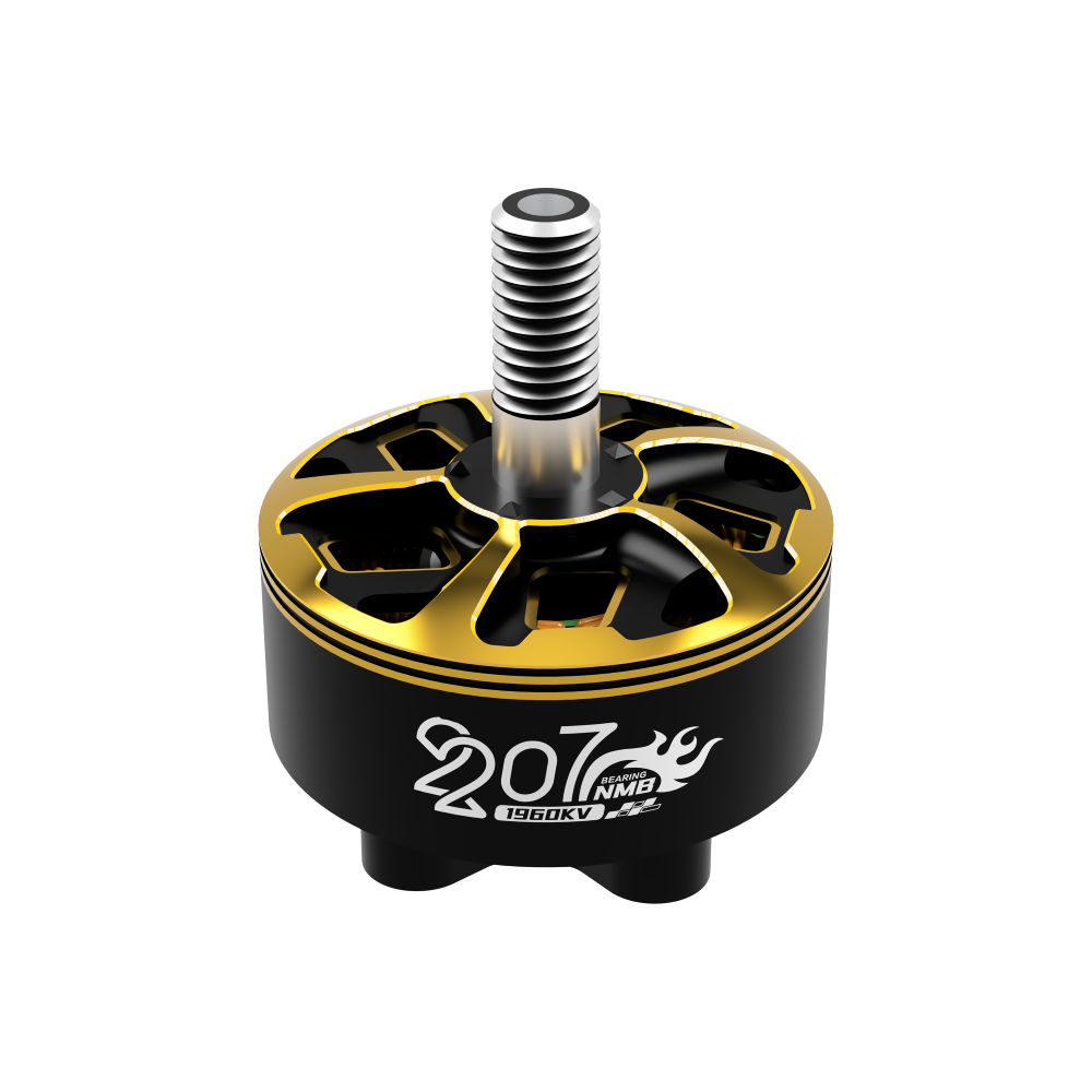 Drone Racing Motor - VWING 2207 1960KV Borstelloze Motor Titanium
