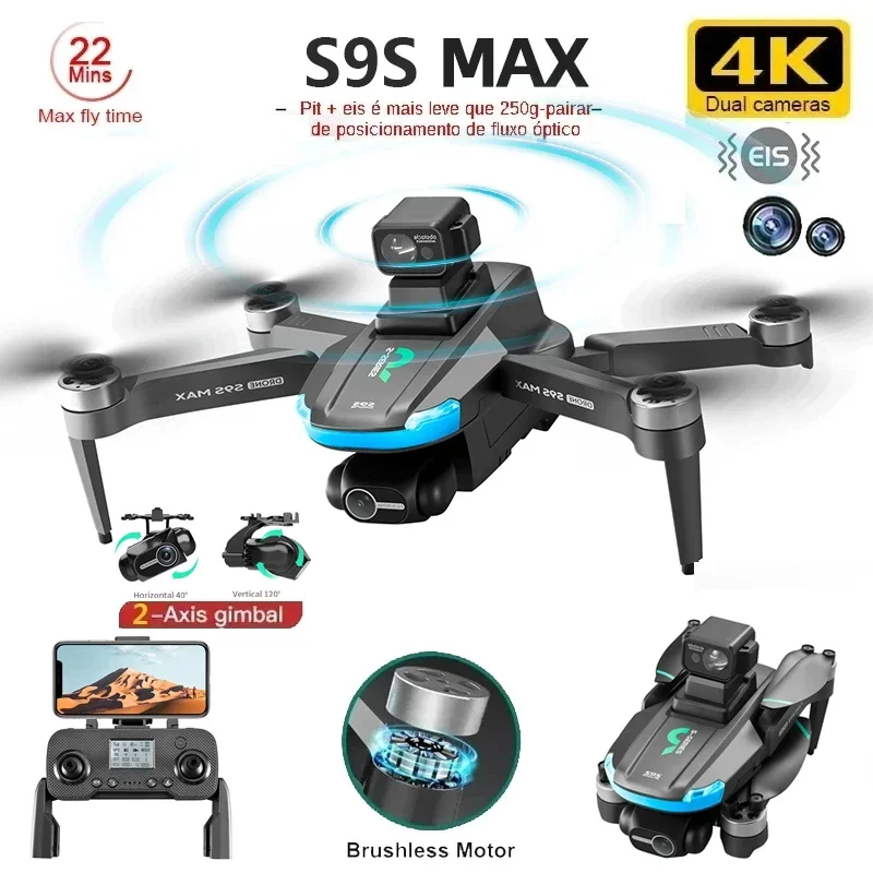 Drone Racing Camera - NIEUWE S9S MAX MINI Drone 4K