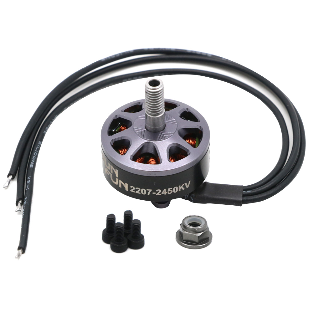 1/4 stuks Set Zon Fun 2207 Bor - Drone Racing Motor recensie en prijs