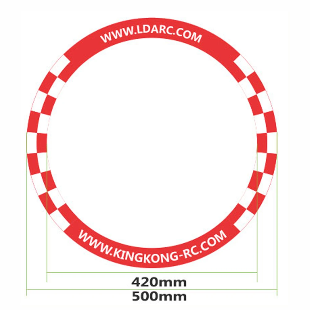 5 Stuks Ldarc 500Mm Vliegende  - Drone Racing Flag recensie en prijs
